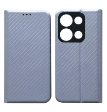 Чехол-книжка Carbon for Xiaomi Redmi Note 14S Lilac mag-2000001607411140203