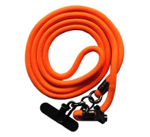 Шнурок LONG (150см) 8mm з карабіном + тримач для чохлів (універсальний) Orange mag-2000001613436140058