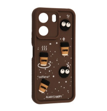 Чохол Happy для Xiaomi Redmi 13C Brown mag-2000001616581143426