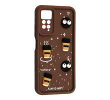 Чохол Happy для Xiaomi Redmi Note 11 Pro Brown mag-2000001616789143446