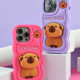 Чохол CAPYBARA for iPhone 12/12 Pro Brown mag-2000001617809140836