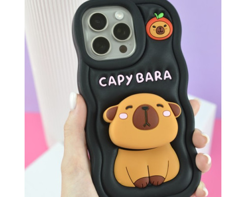 Чохол CAPYBARA for iPhone 12/12 Pro Brown mag-2000001617809140836