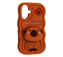 Чохол CAPYBARA for iPhone 16 Brown mag-2000001618134140866