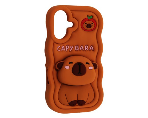 Чохол CAPYBARA for iPhone 16 Brown mag-2000001618134140866