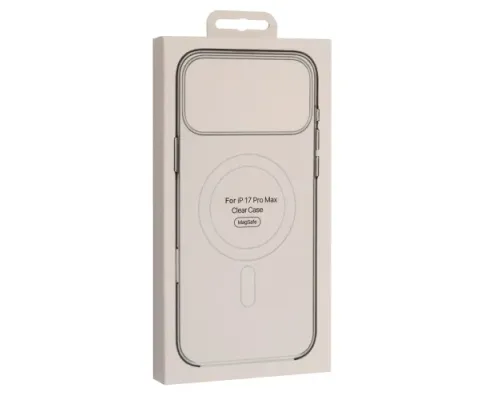 Чохол CLEAR CASE MAGSAFE (PС) iPhone 17 mag-2000001625316143692