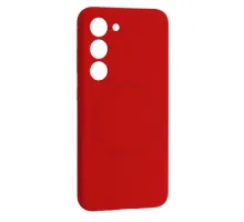 Чохол Silicone Case luxury+MagSafe for Samsung S23 Red mag-2000001625859144522
