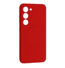 Чохол Silicone Case luxury+MagSafe for Samsung S23 Red mag-2000001625859144522