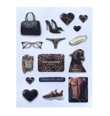 Набір наклейок 3D STICKERS Fashin style 26 mag-2000001626399142157