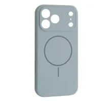Чохол Silicone Case Full Camera Fine Ring MagSafe for iPhone 17 Pro Max New Sky Blue mag-2000001628799145248