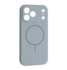 Чохол Silicone Case Full Camera Fine Ring MagSafe for iPhone 17 Pro Max New Sky Blue mag-2000001628799145248