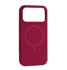 Чохол Silicone Case with MagSafe for iPhone 17 Pro Manyue Red mag-2000001633083143294