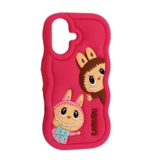 Чохол LABUBU Case for iPhone 16 Hot pink mag-2000001637111143848