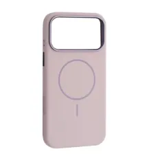 Чохол Liquid Silicone Case Metal Camera MagSafe для iPhone 17 Pro Max Morandi purple mag-2000001638484144120