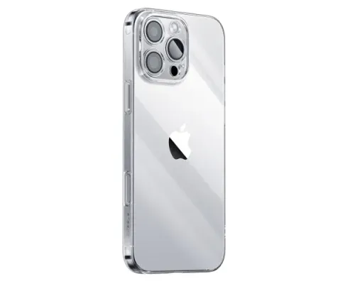 Силіконовий чохол Baseus Simple Series Phone Case for iP 16 Pro Max Clear P6011340B201-03 mag-6932172674250144167