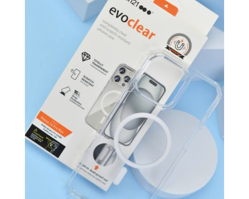 Чохол EVO CLEAR MagSafe Case for iPhone 16 Pro Transparent mag-2000001545690100323