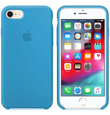 Чохол Silicone case for iPhone 7/8 ( 3) blue mag-200000088878111882