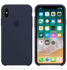 Чохол Silicone case for iPhone X/XS ( 8) midnight blue mag-200000088910811914