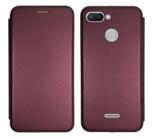 Чохол-книжка Level for Xiaomi Redmi 6 Marsala mag-2000000943640133893