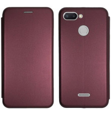 Чохол-книжка Level for Xiaomi Redmi 6 Marsala mag-2000000943640133893