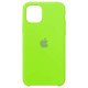 Чохол Silicone case for iPhone 11 (31) lime green mag-200000105684425654