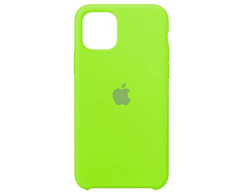 Чохол Silicone case for iPhone 11 (31) lime green mag-200000105684425654