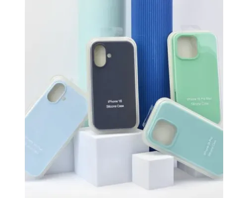 Чохол Silicone Case Full Copy for iPhone 16 Plus (68) fresh green mag-2000001541555150523