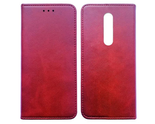 Чохол-книжка Black TPU Magnet for Xiaomi Redmi 8 Red mag-2000001082959133509