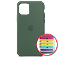 Чохол Silicone Case Full Copy for iPhone 11 (58) pine green mag-200000108548660588