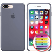 Чохол Silicone Case Full Copy for iPhone 7/8Plus (46) lavander gray mag-20000010855163030
