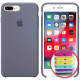 Чохол Silicone Case Full Copy for iPhone 7/8Plus (46) lavander gray mag-20000010855163030
