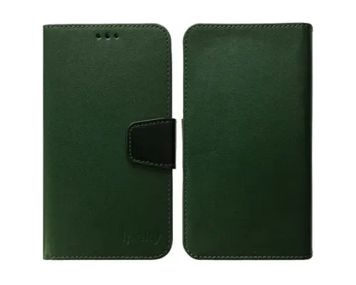 Чохол iPaky 5,0" універсальна книжка темно зелена mag-2000001092729145582