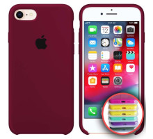 Чохол Silicone Case Full Copy for iPhone 7/8 (52) marsala mag-2000001030868141798