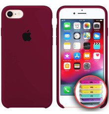 Чохол Silicone Case Full Copy for iPhone 7/8 (52) marsala mag-2000001030868141798