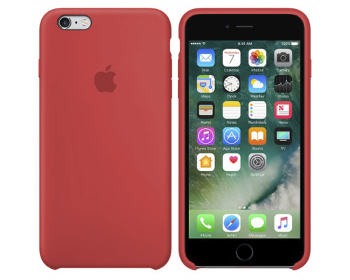 Чохол Silicone Case Full for iPhone 6S (25) camelia mag-20000011730773908