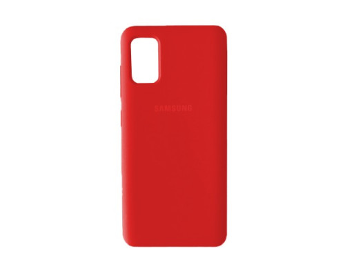 Чохол Silicone Case Full for Samsung A31 (A315) Red mag-2000001186428142049