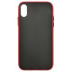 Чохол-бампер захисний Gingle Matte Case iPhone XS Max red/black mag-200000112436948843