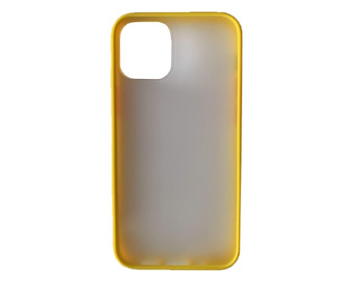 Чохол-бампер захисний Gingle Matte Case iPhone 12 /12 Pro yellow/red mag-20000012416225297