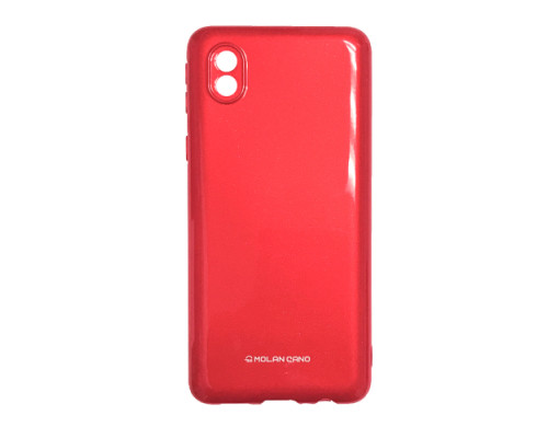Чохол силіконовий MOLAN CANO Glossy Jelly Case Samsung A01 Core (A013) red mag-20000012556506279