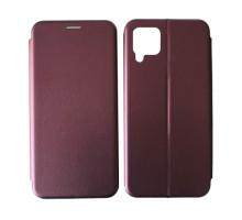 Чохол-книжка Level for Samsung A12 (A125) Marsala mag-2000001256657133923