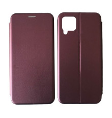 Чохол-книжка Level for Samsung A12 (A125) Marsala mag-2000001256657133923