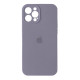 Чохол Silicone Case Full Camera Copy for iPhone 12 Pro (46) lavander grey mag-2000001265789131261