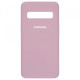 Чохол Silicone Case Full for Samsung S10 Plus Lilac mag-200000126810036625