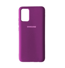 Чохол Silicone Case Full for Samsung A02S (A025) Grape mag-200000127500914168