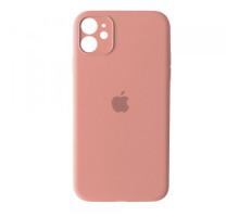 Чохол Silicone Case Full Camera Copy for iPhone 11 ( 6) light pink mag-200000128739215186