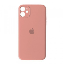 Чохол Silicone Case Full Camera Copy for iPhone 11 ( 6) light pink mag-200000128739215186