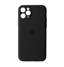 Чохол Silicone Case Full Camera for iPhone 11 Pro Max (18) black mag-200000128748456794