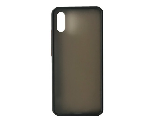 Чохол-бампер захисний Gingle Matte Case Xiaomi Redmi 9A black/red mag-20000012366734897