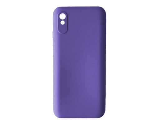 Чохол Silicone Case Camera (no logo) для Xiaomi Redmi 9A lilac mag-2000001344651100562