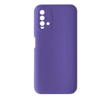 Чохол Silicone Case Camera (no logo) для Xiaomi Redmi Note 9 lilac mag-2000001344736135861