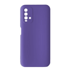 Чохол Silicone Case Camera (no logo) для Xiaomi Redmi Note 9 lilac mag-2000001344736135861